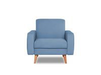 кресло-кровать  Verden Finsoffa  серо-голубой