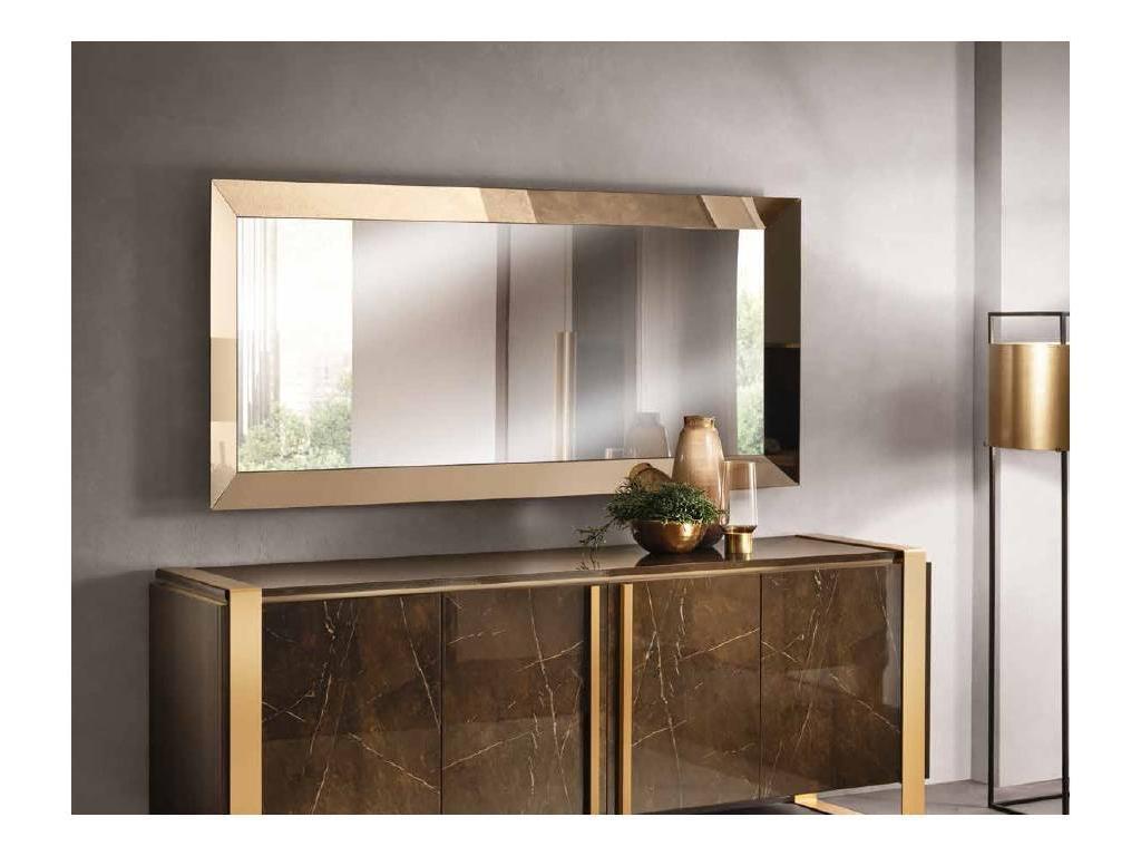зеркало настенное арт.31 Essenza Arredo Classic  венге, коричневый, золото