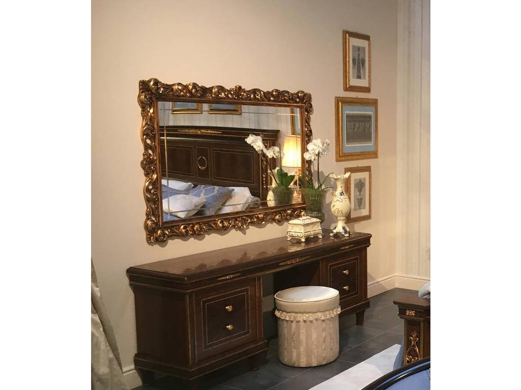зеркало настенное большое Modigliani Arredo Classic  [арт.241] орех