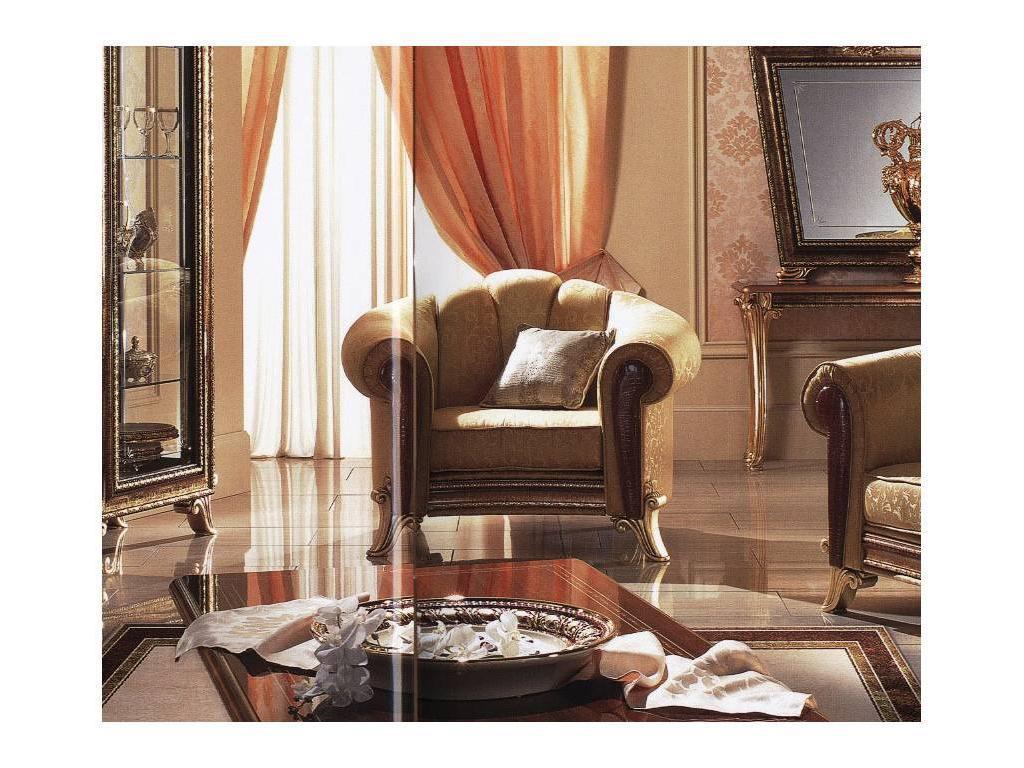 кресло Джотто ткань кат. B Giotto Arredo Classic  орех