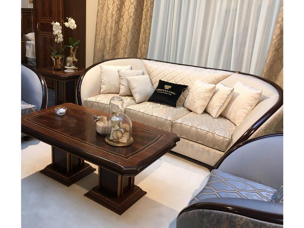 диван 3 местный кат В с простежкой Modigliani Arredo Classic  ткань