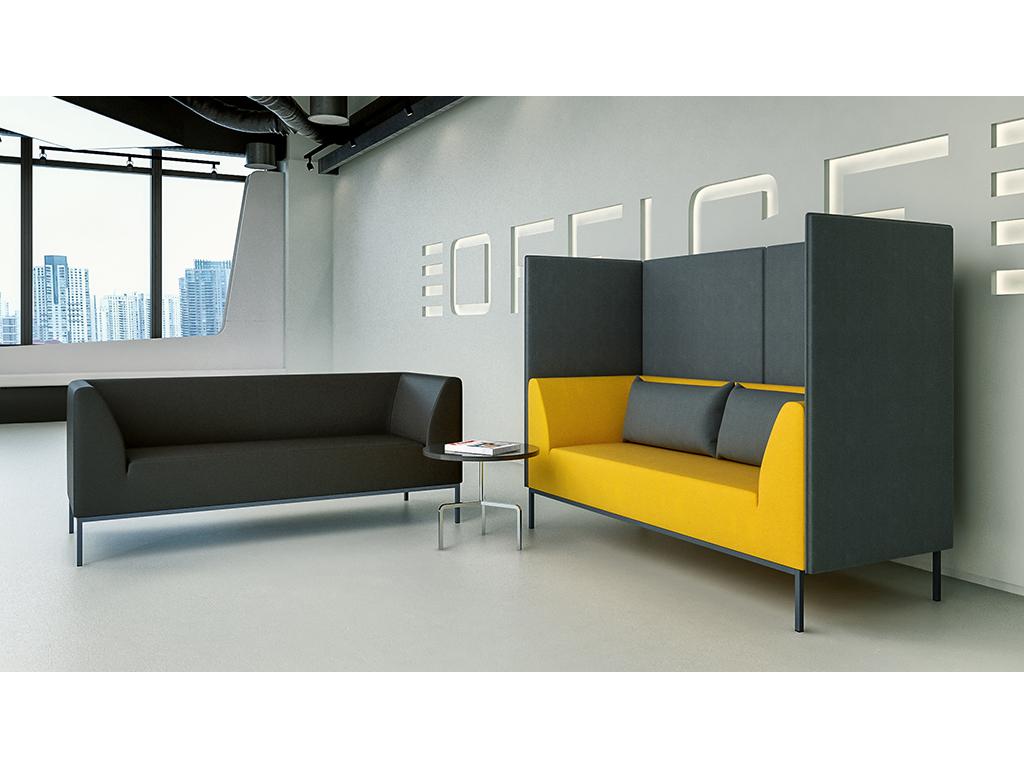 мягкая мебель в интерьере  Ультра Up Евроформа  желтый