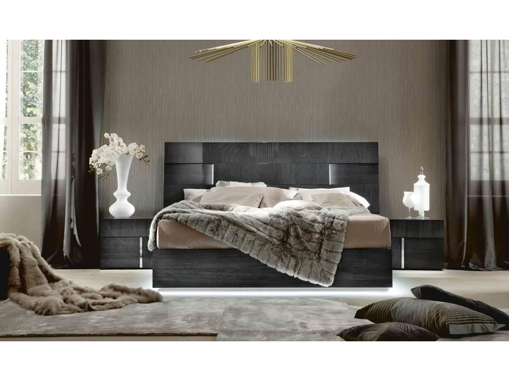 кровать двуспальная  Montecarlo ALF  [PJMN0140] серый