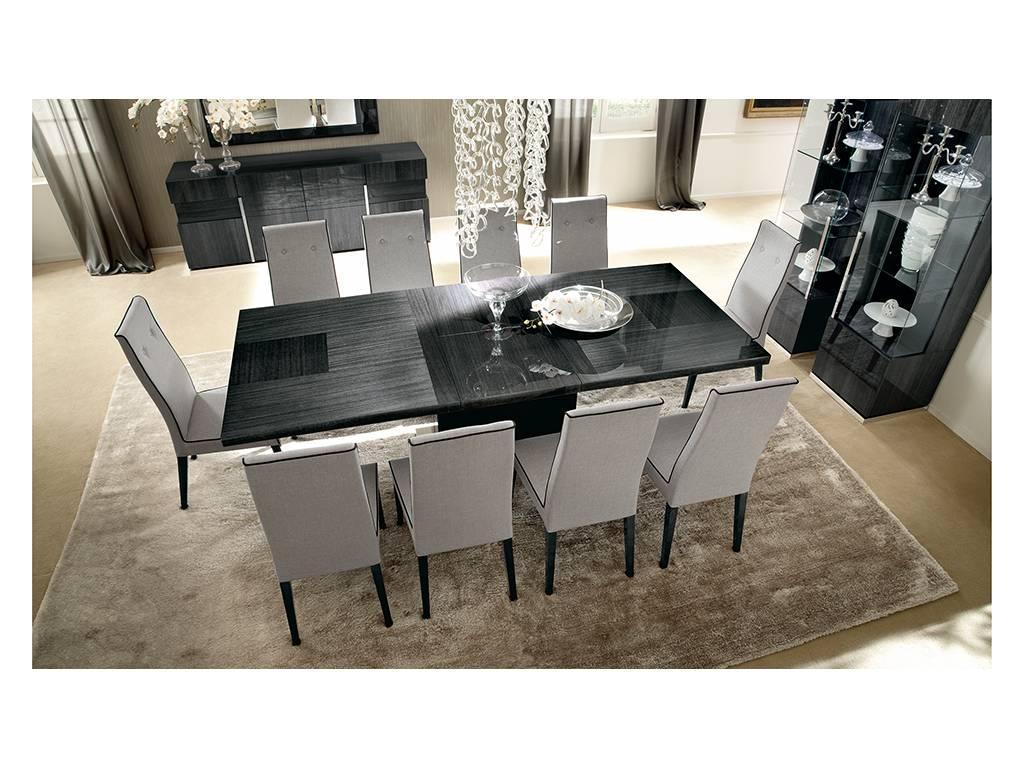 стол обеденный на 8 человек раскладной Montecarlo ALF  [PJMN0616] серый