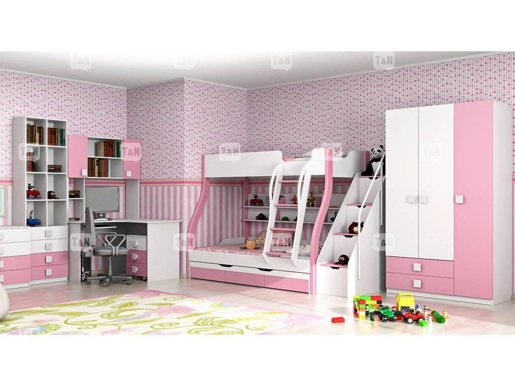 детская комната современный стиль  Tracy Tomyniki  розовый