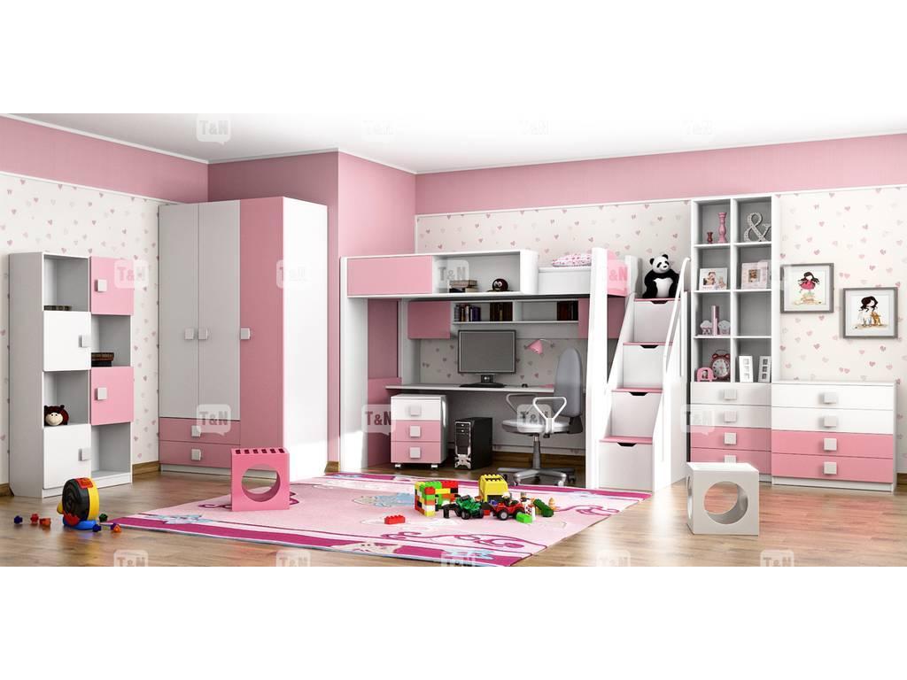 детская комната современный стиль  Tommy Tomyniki  розовый