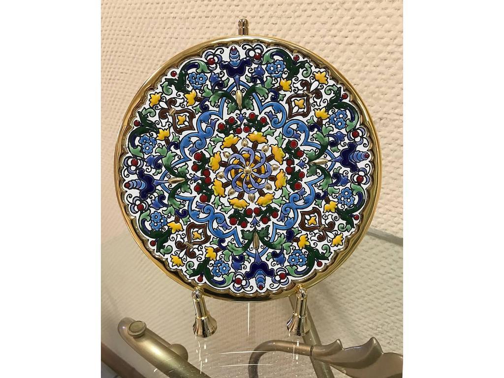 тарелка декоративная 21см Ceramico Artecer  [115-02] золото, разноцветный