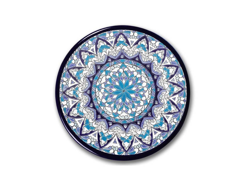 тарелка декоративная 28см Ceramico Artecer  [137-04] синий