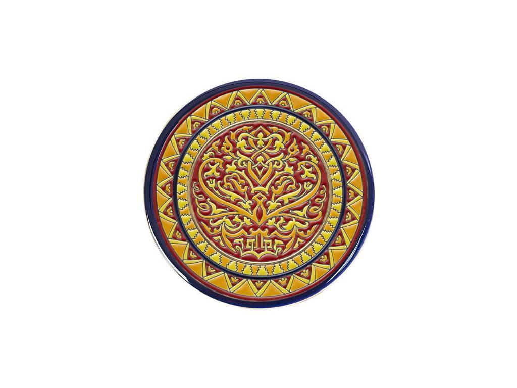 тарелка декоративная 28см Ceramico Artecer  [966-11] синий, разноцветный