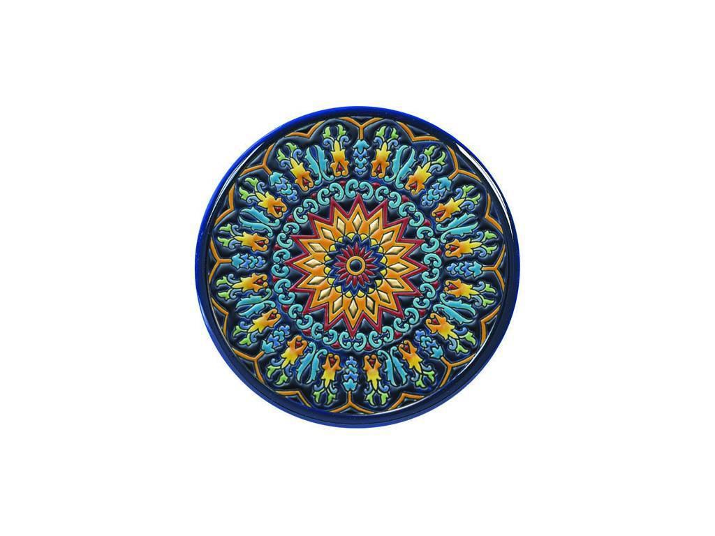 тарелка декоративная 28см Ceramico Artecer  [966-42] синий, разноцветный