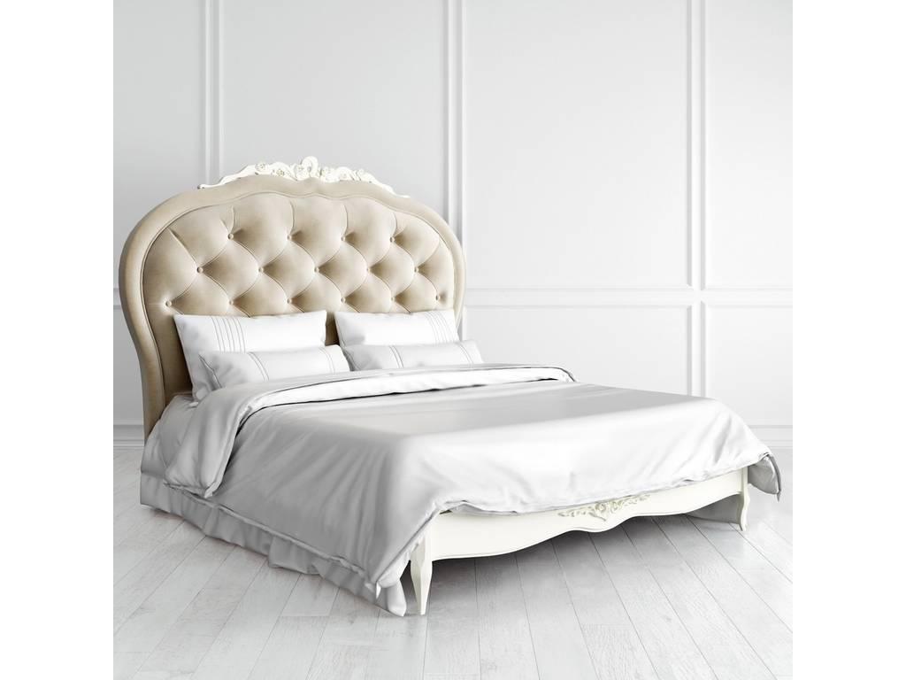 кровать двуспальная 160х200 Romantic LAtelier Du Meuble  [R516D-K02-A-B01] слоновая кость