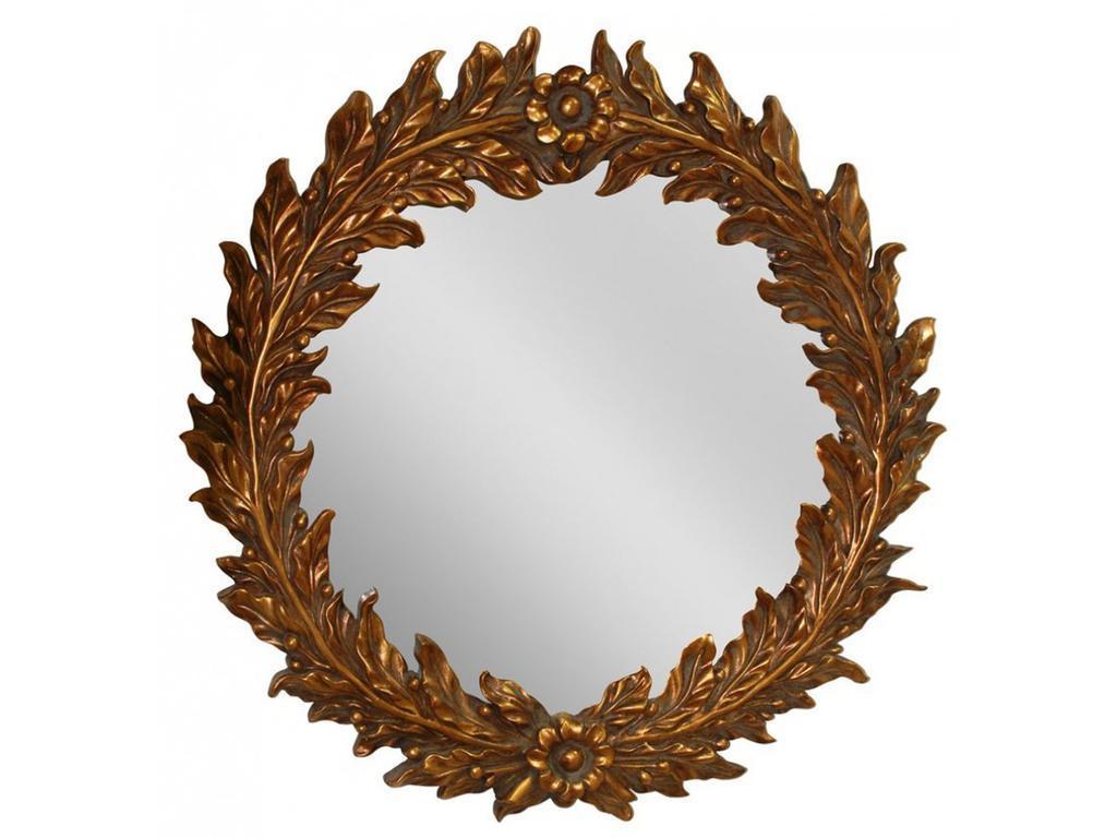 зеркало навесное в раме Васари Hermitage  [LH272] золото