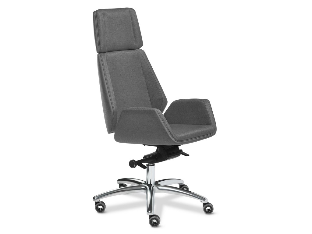 кресло  Siena Line  [Siena Chrome A ткань] серый