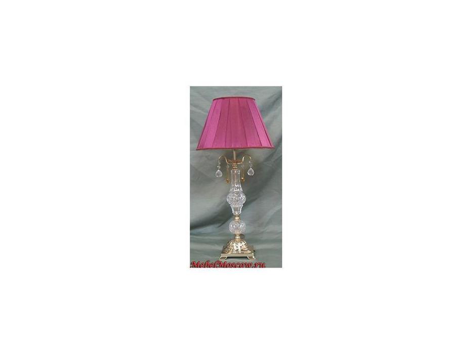 лампа настольная : Copenlamp [С-305/1SG] (золото, янтарь)