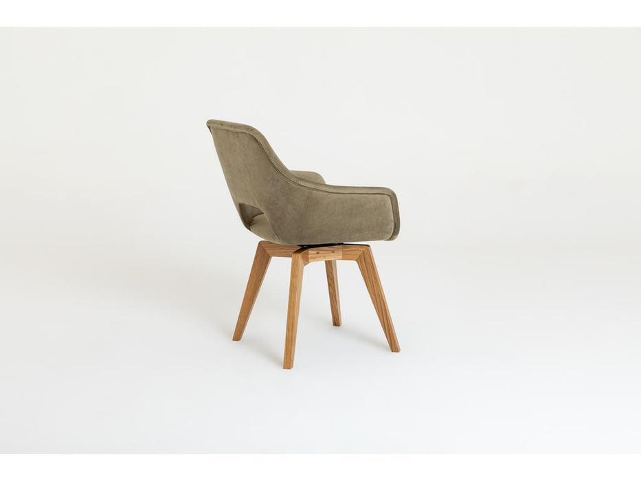 стул вращающийся с подлокотниками Боско Оримэкс  дуб, ткань