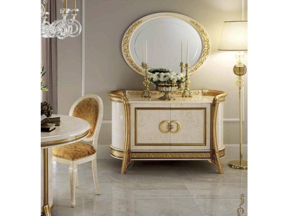 зеркало настенное для комода Melodia Arredo Classic  слоновая кость