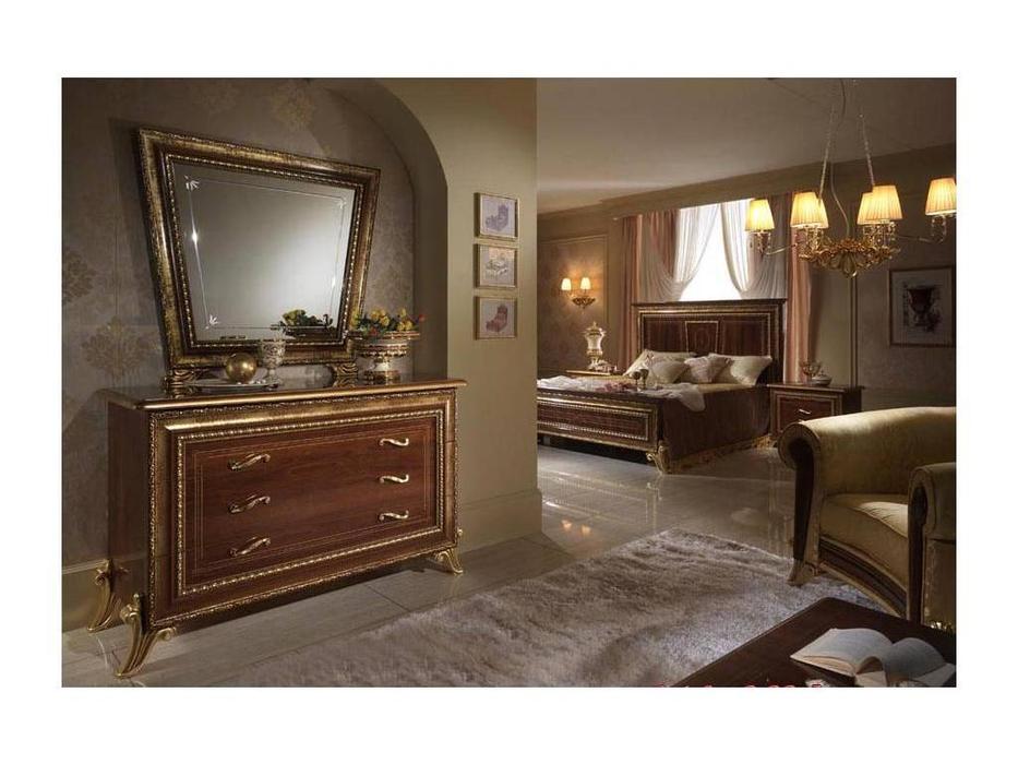 зеркало настенное для комода Giotto Arredo Classic  орех