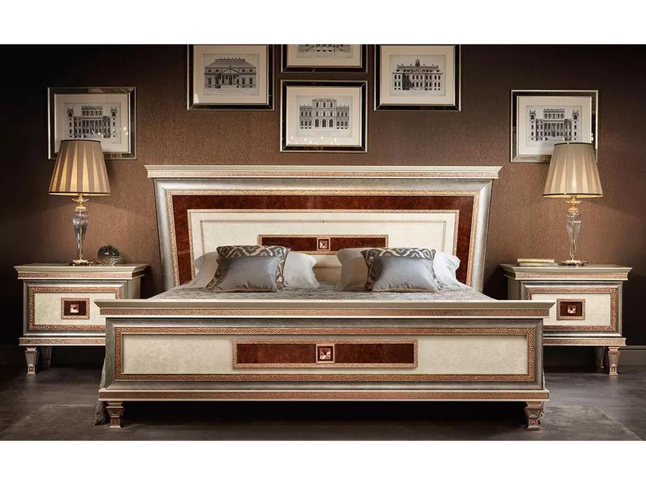кровать двуспальная 160х200 Dolce Vita Arredo Classic  [art.250] крем, золото