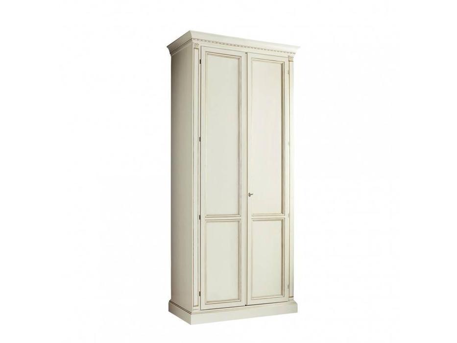 шкаф 2-х дверный  Флоренция Liberty  [7505] белый