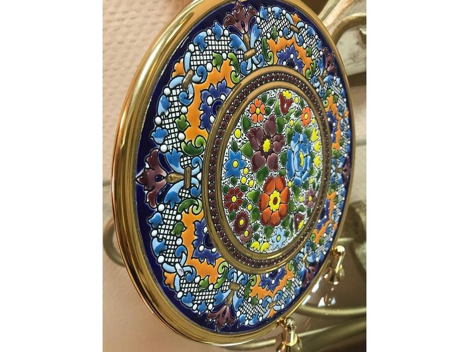 тарелка декоративная диаметр 21 см Ceramico Cearco  [01210700 ] золото, разноцветный