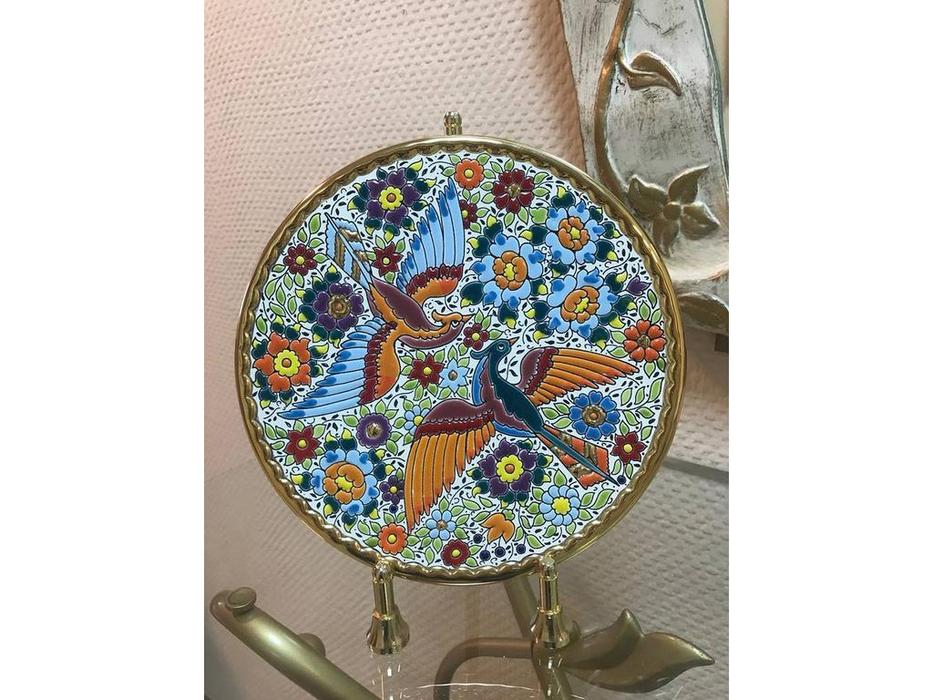 тарелка декоративная диаметр 21 см Ceramico Cearco  [01210200 ] золото, разноцветный