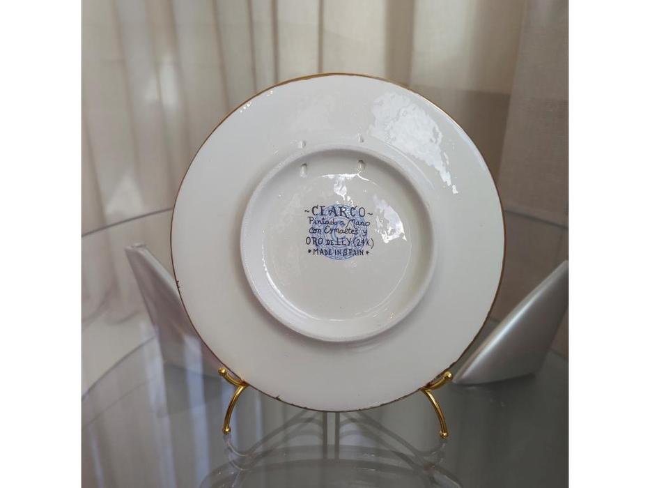 тарелка декоративная Ceramico: Cearco [01170400] (синий, красный)