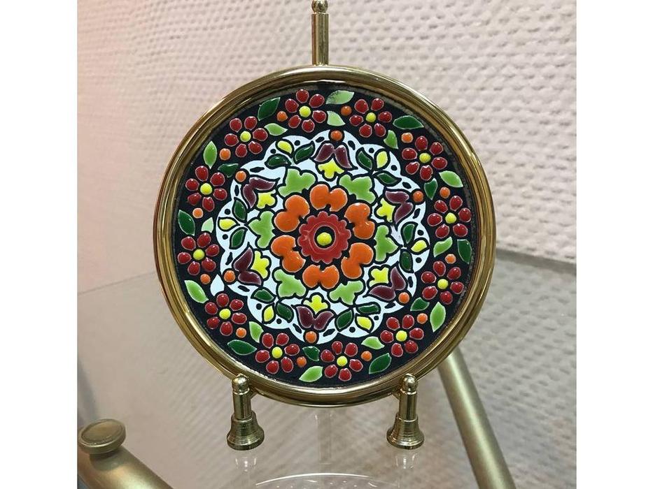 тарелка декоративная диаметр 11 см Ceramico Cearco  [01110300] золото