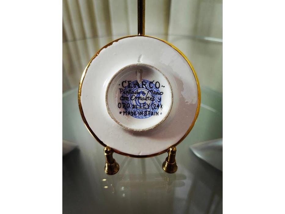 тарелка декоративная диаметр 11 см Ceramico: Cearco [01110600] (золото)