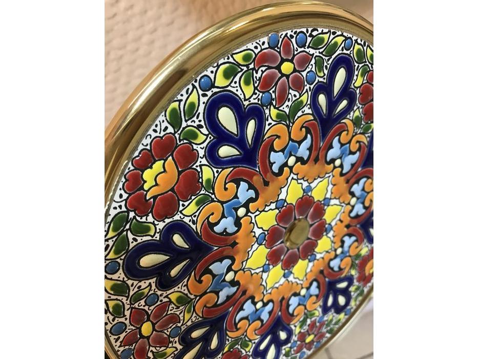 тарелка декоративная диаметр 17 см Ceramico Cearco  [01170600] золото