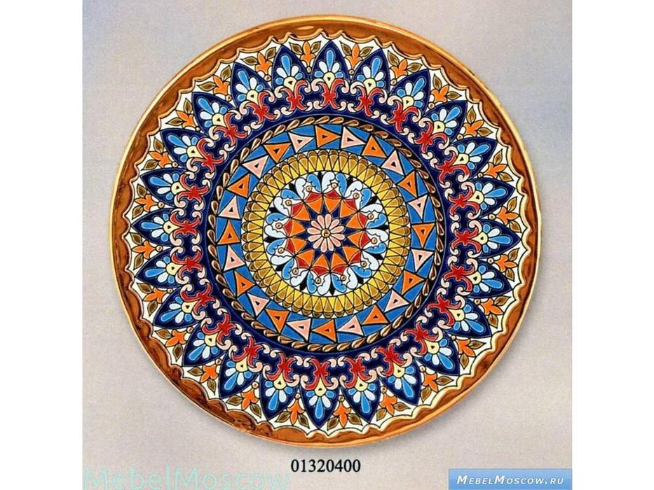 тарелка декоративная диаметр 32 см Ceramico Cearco  [01320400] золото