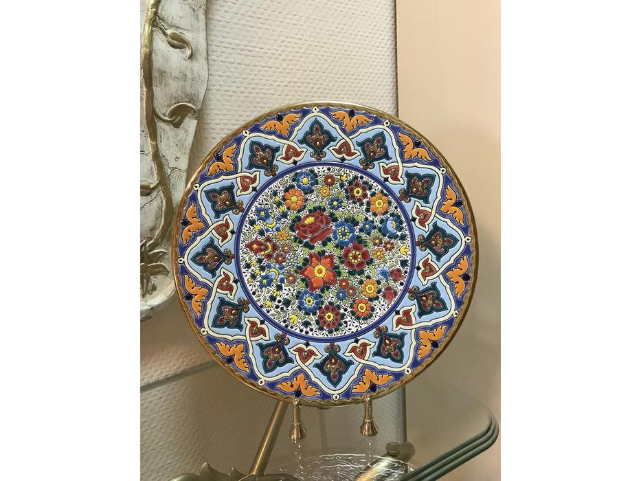 тарелка декоративная диаметр 35 см Ceramico Cearco  [01350100] золото