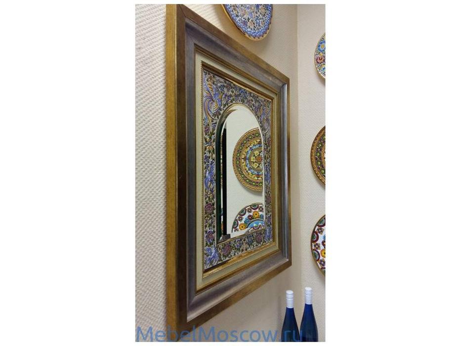 зеркало настенное в багетной раме  68х83 см Ceramico Cearco  [03680103] золото