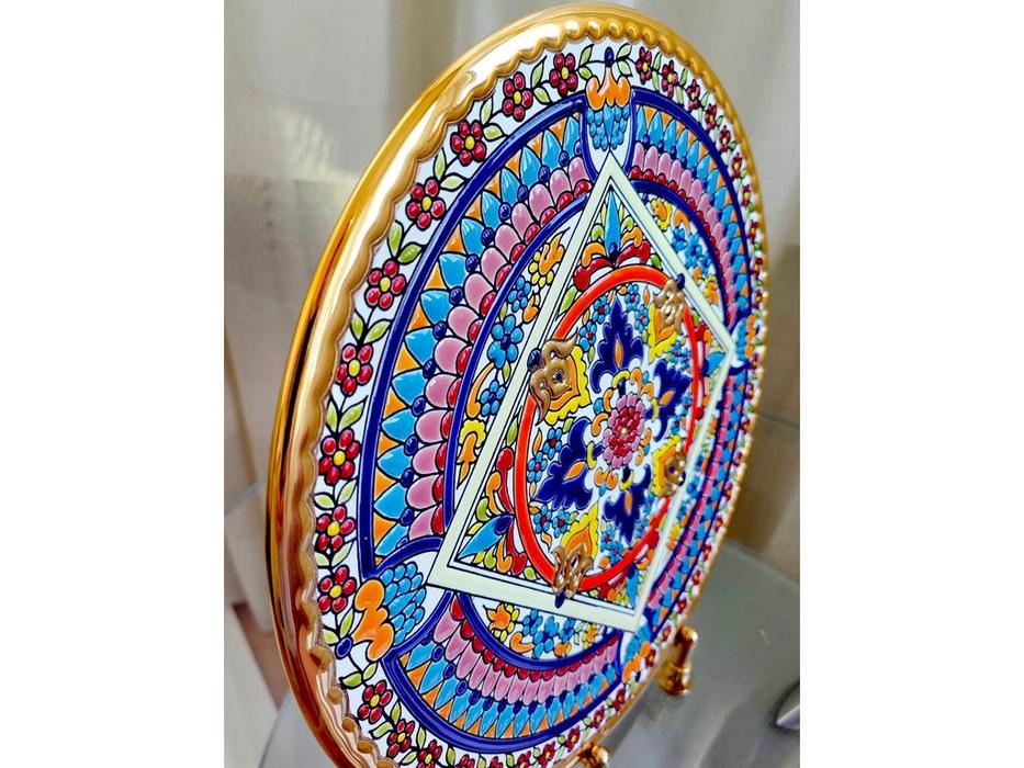тарелка декоративная диаметр 28 см Ceramico: Cearco [01280400] (мультиколор)