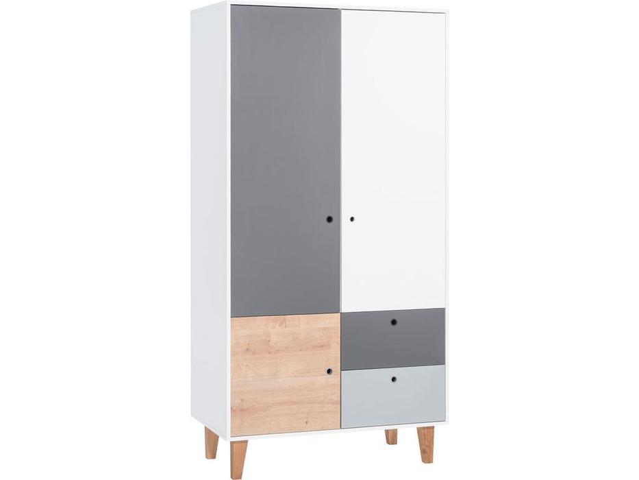 шкаф 2-х дверный  Concept Vox  [5020012] белый,графит,серый,дуб