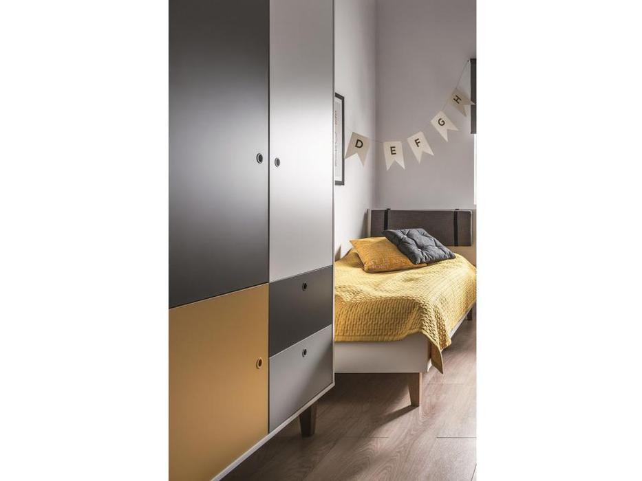 шкаф 2-х дверный  Concept Vox  [5020009] белый,графит,серый,шафран