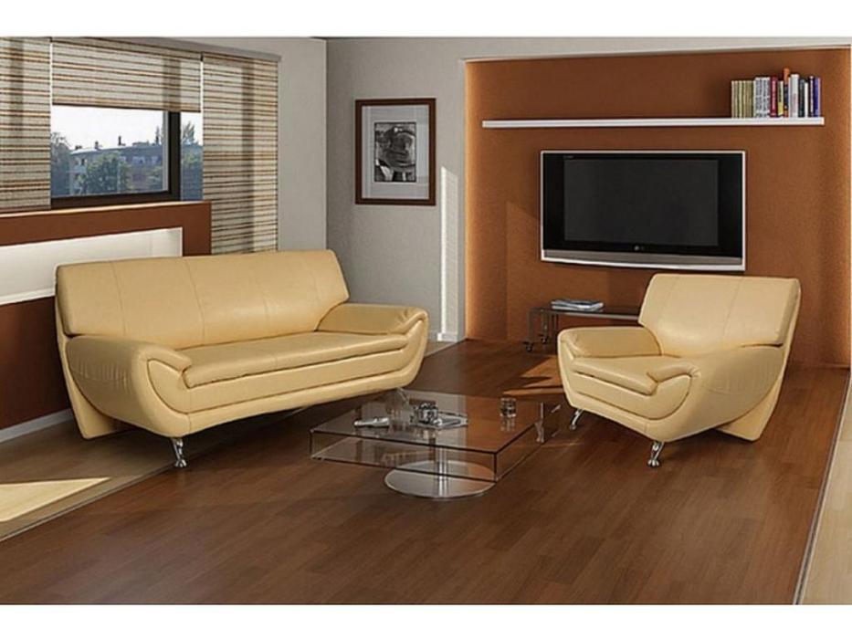 мягкая мебель в интерьере  Орион Евроформа  желтый