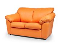диван 2-х местный  Лагуна Евроформа  оранжевый