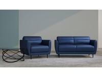 комплект мягкой мебели  Монако Евроформа  бриллиантово-синий