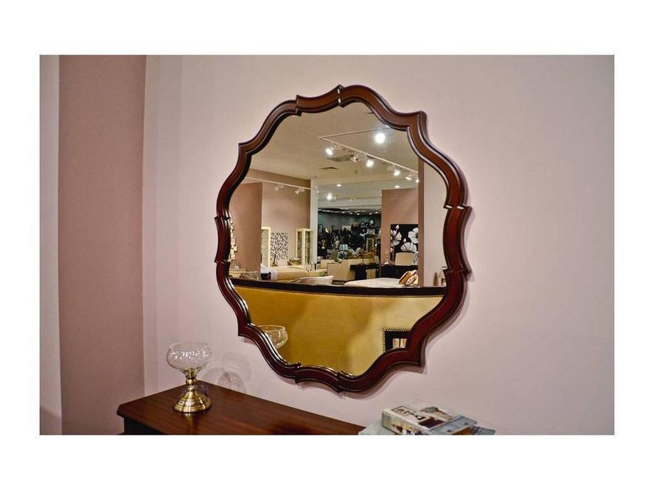 зеркало настенное  Rimini Fratelli Barri  [FB.MR.RIM.156] махагон