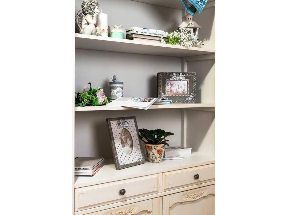 шкаф книжный Belveder: Mobilier de Maison [ST9330] (белая карамель)