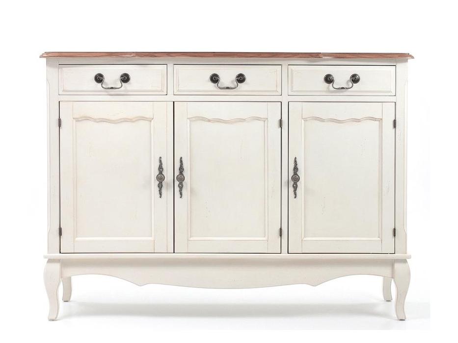 буфет с эффектом старения Provence Mobilier de Maison  [ST9344] молочный