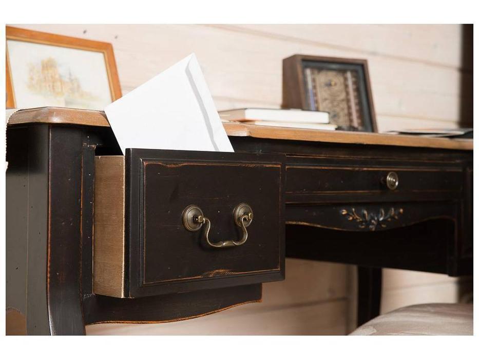 стол письменный  Ancien Belveder Mobilier de Maison  [ST9147N] черный сапфир