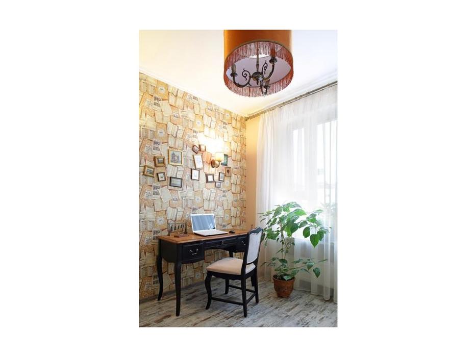 стол письменный  Provence Mobilier de Maison  [ST9147N] черный со старением