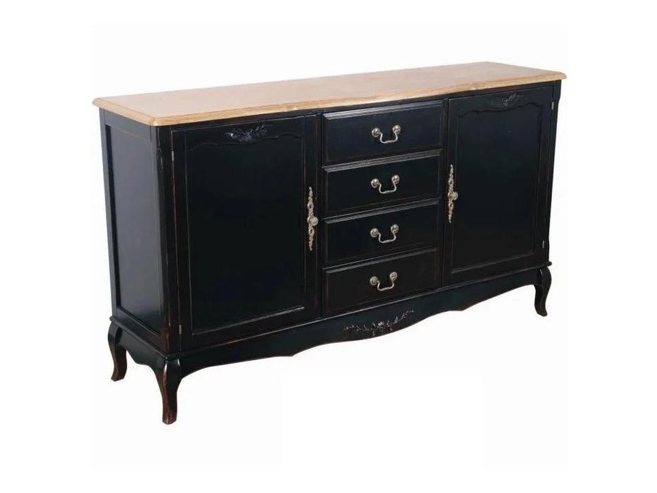 буфет  Provence Mobilier de Maison  [ST9151N] черный со старением