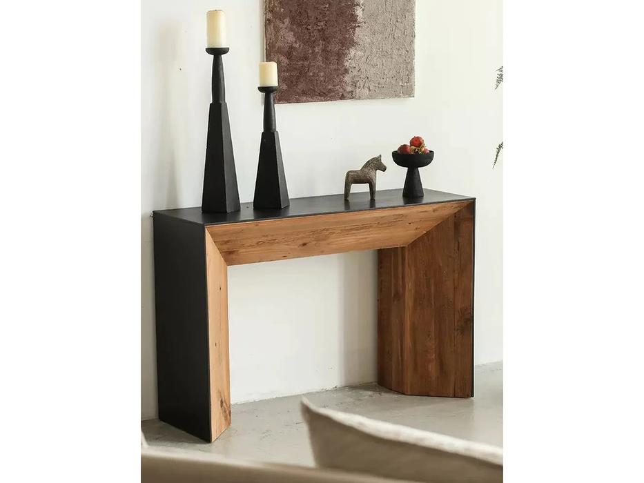 консоль  Wooden Vintage Loft Mobilier de Maison  [Y903] натуральный дуб