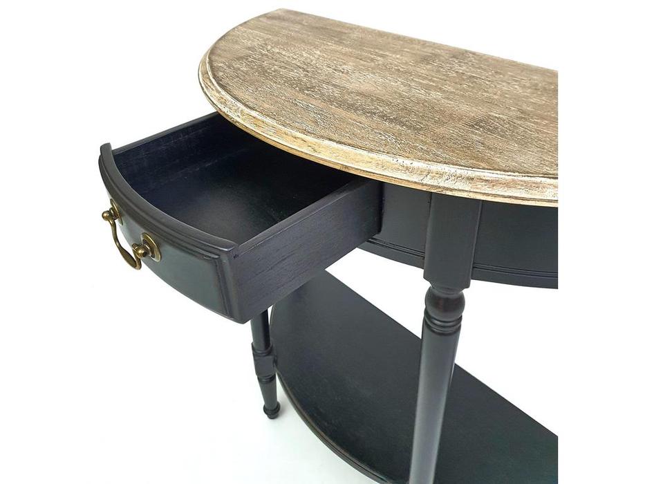 консоль с ящиком Provence Mobilier de Maison  [H834 (H03-S01)] черный