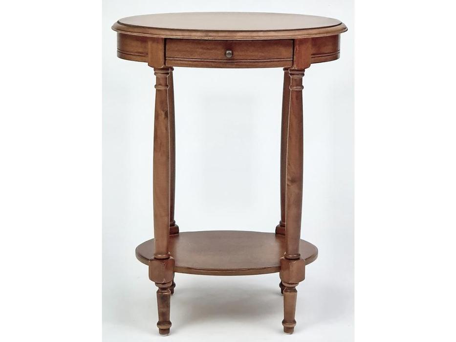 стол кофейный с ящиком Provence Mobilier de Maison  [H835 (D71)] орех