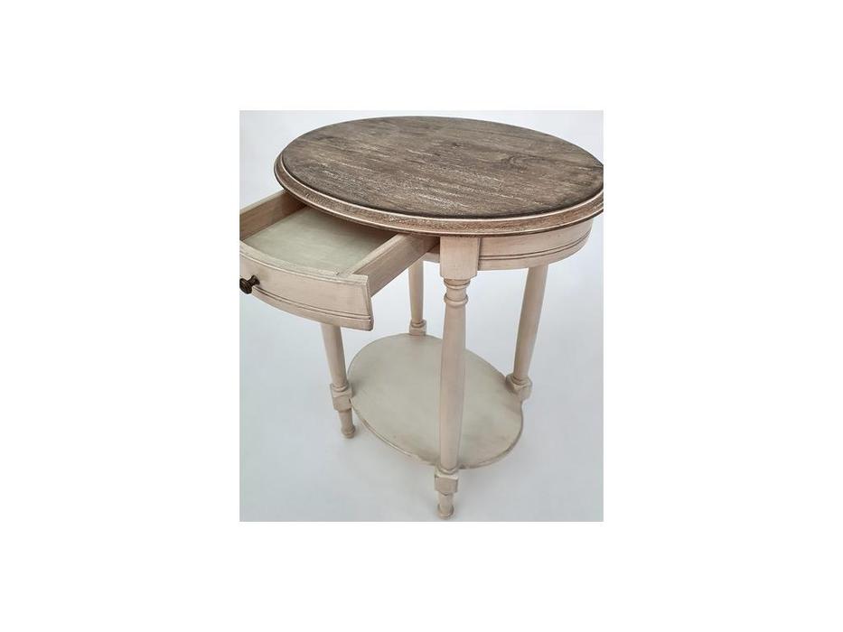 стол кофейный с ящиком Provence Mobilier de Maison  [H835 (H03+H01)] белый