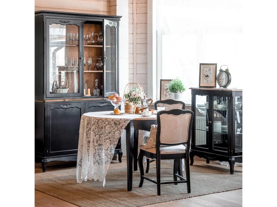 витрина низкая 2-х дверная Belveder Mobilier de Maison  [ST9118 N] черный