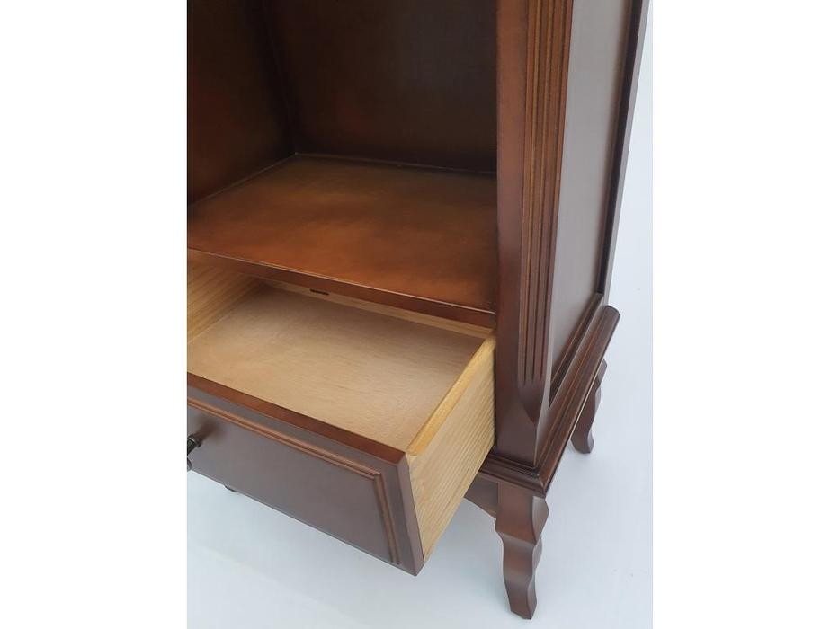 стеллаж с ящиком Belveder Mobilier de Maison  [GS27 FB] орех